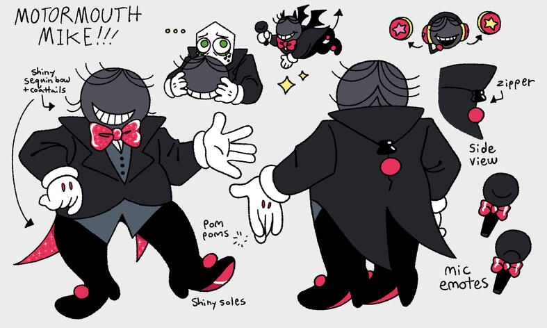 Motormouth Mike disguise