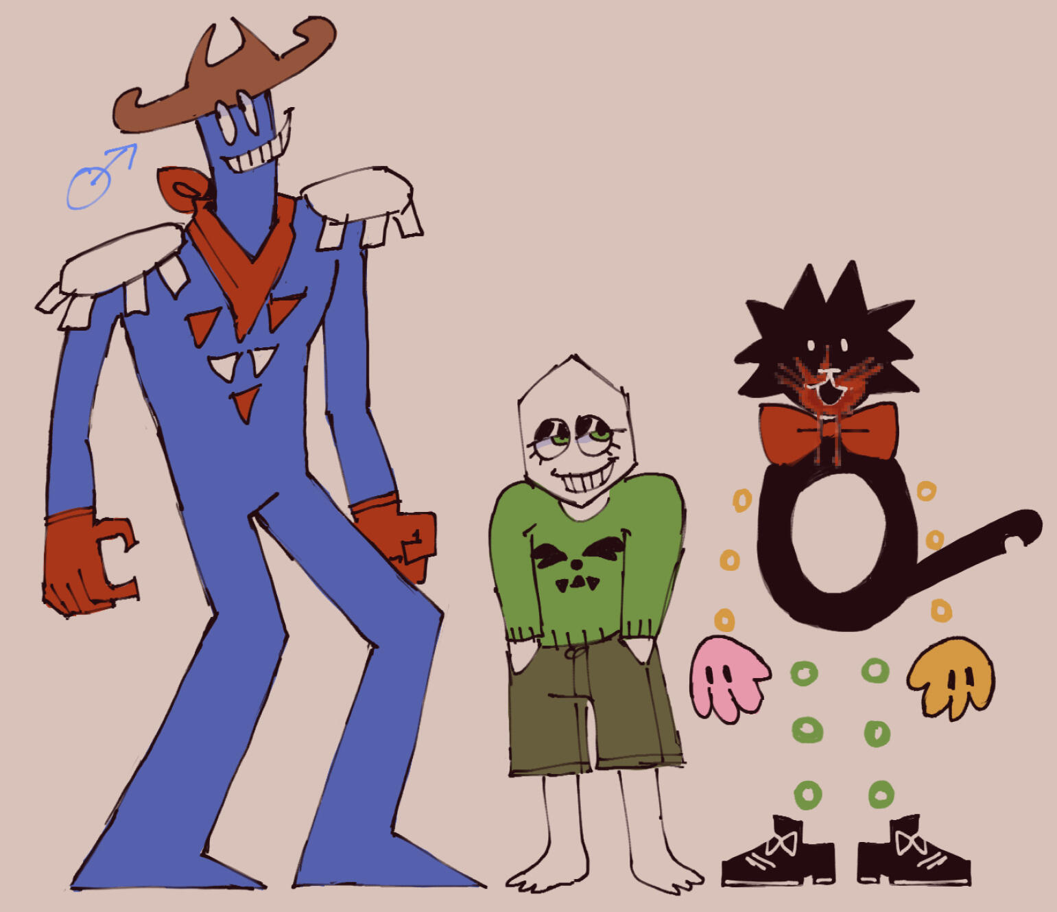 Pluey, with ... her fellow Mikes ... ? ( credit : vampervert )